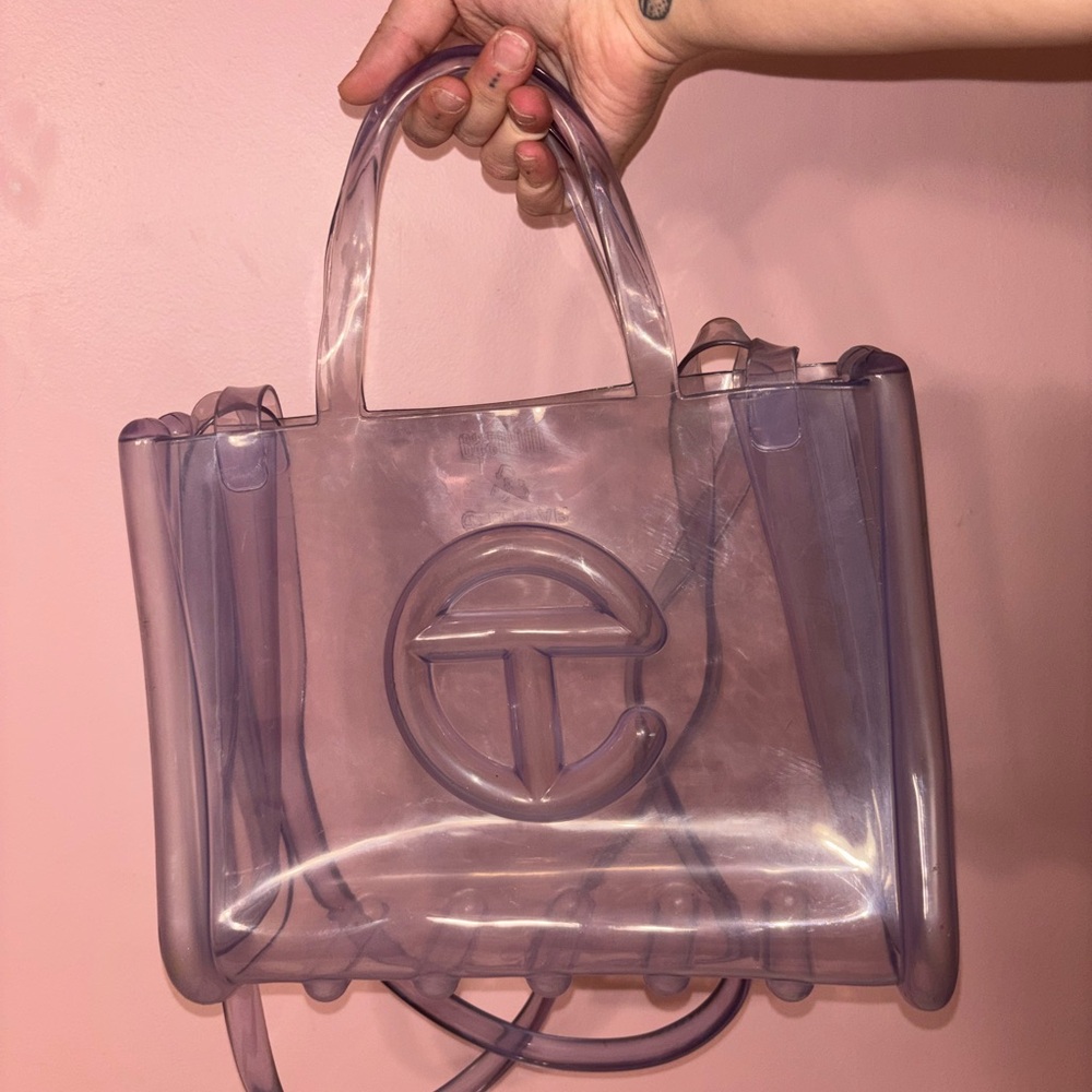 Medium Clear Mellisa Jelly x Telfar Bag